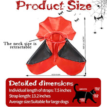 Load image into Gallery viewer, Halloween Bat Cape for Dogs Cats Vampire Cape Cat Costume Spooky Party Pet Cosplay Transform Outfit Halloween Pet Accessory