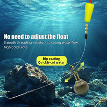 Load image into Gallery viewer, 1PC 14/28/52G Coated Inline Sinker Anti-Tangle Wind Line Lead For European Carp Fishing Tackle Accessory