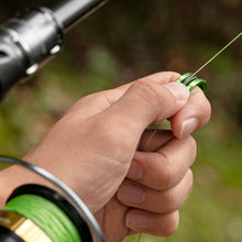 Load image into Gallery viewer, Portable Aluminum Alloy Fishing Line Puller Ring Anti-Slip Anti-Snag Line Puller Special Fishing Knot Tying Finger Protection Tool
