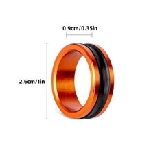 Load image into Gallery viewer, Portable Aluminum Alloy Fishing Line Puller Ring Anti-Slip Anti-Snag Line Puller Special Fishing Knot Tying Finger Protection Tool