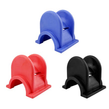 Load image into Gallery viewer, 1PC U-Shaped Fishing Rod Holder Tpe Anti-Slip Rod Clamping Device Self-Adhesive Cloth Fixed Universal For Boat Bridge Kayak Fishing