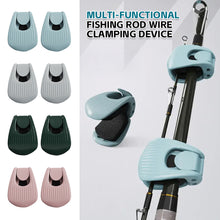 Load image into Gallery viewer, 1PC Multi-Function Lure Fishing Rod Storage Device Adjustable Clamp For Raft Rods Rock Fishing Rods Bait Plastic Sealing Clip