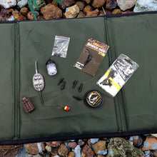 Load image into Gallery viewer, 80*35CM Multi-Functional 3-Fold Unhooking Mat Carp Fishing Accessories Protection Pad Waterproof Puncture-Proof Fishing Sponge Seat Cushion