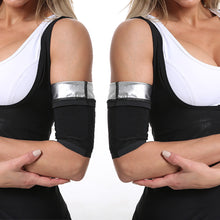 Load image into Gallery viewer, 1Pair Arm Shaping Burst Sweat Arm Band Fitness Yoga Exercise Band Slimming Sweat Sauna Sleeve Arm Wrap Protector For Women