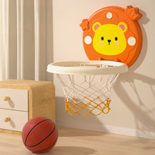 Load image into Gallery viewer, 1Set Kids Indoor Hanging Basketball Hoop No-Drill Height Adjustable Shooting Ring Set Foldable for Easy Storage Home Sports Toy