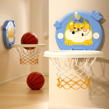 Load image into Gallery viewer, 1Set Kids Indoor Hanging Basketball Hoop No-Drill Height Adjustable Shooting Ring Set Foldable for Easy Storage Home Sports Toy