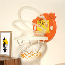 Load image into Gallery viewer, 1Set Kids Indoor Hanging Basketball Hoop No-Drill Height Adjustable Shooting Ring Set Foldable for Easy Storage Home Sports Toy