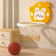 Load image into Gallery viewer, 1Set Kids Indoor Hanging Basketball Hoop No-Drill Height Adjustable Shooting Ring Set Foldable for Easy Storage Home Sports Toy
