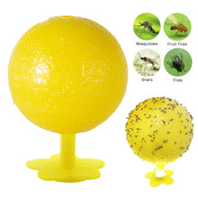 Load image into Gallery viewer, Sticky Fly Trap Glue Ball Mosquito Catcher USB Night Light Disposable Replaceable Glue Balls Fruit Fly Catcher Kitchen Safe Pet Insect Trap