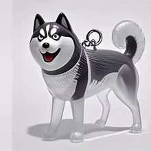 Load image into Gallery viewer, 1 Kawaii Dog Hair Storage Box Puppy Transparent Pet Hair Keepsake Pendant for Pet Memorial Healing Pendant Cat/Dog Lover Keyring Accessory