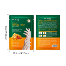 Load image into Gallery viewer, 1/5pcs Vitamin E Hand Mask Honey Nourishing Intense Moisturizing Cracked Skin Repair Silky Smooth Hands Glove Mask Anti-Aging Overnight Hand Treatment