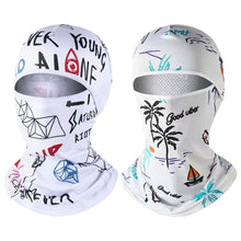 Load image into Gallery viewer, Summer Ice Silk Sun Protection Headgear Neck Guard Breathable Dustproof Cycling Mask Wearing with Helmets