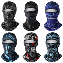 Load image into Gallery viewer, Summer Ice Silk Sun Protection Headgear Neck Guard Breathable Dustproof Cycling Mask Wearing with Helmets
