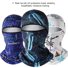 Load image into Gallery viewer, Summer Ice Silk Sun Protection Headgear Neck Guard Breathable Dustproof Cycling Mask Wearing with Helmets