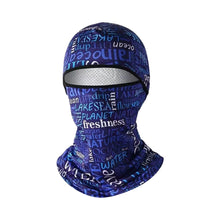 Load image into Gallery viewer, Summer Ice Silk Sun Protection Headgear Neck Guard Breathable Dustproof Cycling Mask Wearing with Helmets