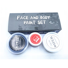 Load image into Gallery viewer, Oil Face Paint Body Paint Makeup Wheel White Black Red Painting Special Effects Makeup For Kids for Halloween Christmas Masquerade Party Cosplay