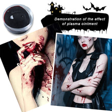 Load image into Gallery viewer, 30g False Plasma Paste Fake Blood Prop Halloween Supplies Horror Cosplay Cosmetics Artificial Plasma Party Supplies Pranks