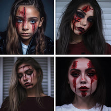 Load image into Gallery viewer, 60ml Fake Blood Prop with Spray Head Halloween Decoration Horror Cosplay Cosmetics Artificial Plasma Party Supplies Pranks DIY Halloween Supplies