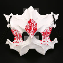 Load image into Gallery viewer, Blood Half-Face Mask Men Dragon Tiger Wolf Mask Horror Halloween Costume Props Skeleton Carnival Mask Party Cosplay Prop