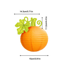Load image into Gallery viewer, Halloween Paper Lantern Hanging Creative Pumpkin Funny Halloween Hanging Props Garden Party Decor Supplies