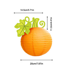 Load image into Gallery viewer, Halloween Paper Lantern Hanging Creative Pumpkin Funny Halloween Hanging Props Garden Party Decor Supplies