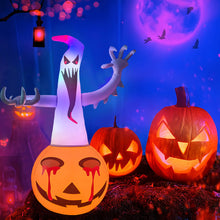 Load image into Gallery viewer, Halloween Inflatable Bat Glowing Toy LED Bat Inflatable Balloon Luminous Ornament Light Tumbler Yard Garden Outdoor Party Decor