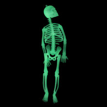 Load image into Gallery viewer, Luminous Hanging Skeleton Decoration Scary House Scary Pendant Props Halloween Party Yard Garden Decoration Glow Fake Skull