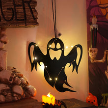 Load image into Gallery viewer, Halloween LED Lights with Hanging Rope Battery-Powered Ghost Pumpkin Hanging Party Lights For Shop/Home/Yard Windows for Indoor/Outdoor