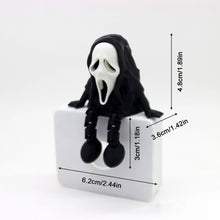 Load image into Gallery viewer, Halloween Pumpkin Figurine 3D Printed Sitting Pumpkin Desktop Halloween Decorations Creative Party Gift Ornaments