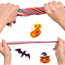 Load image into Gallery viewer, 5Pcs Halloween Soft Rubber Stretchy Elastic Strings Kids Halloween Party Favor Gift Anti Stress Fidget Toys Kids Birthday Party