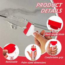 Load image into Gallery viewer, Detachable Scraper Dual Hardness Composite Blade Handle Scraper Wall Floor Beautiful Seam Glue Removal Plastic Shovel Cleaning Tool