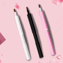 Load image into Gallery viewer, Scalable Lip Brush Lipstick Brush Portable Retractable Makeup Artist Mini Advanced Halo Dye Lipstick Makeup Lip Brush