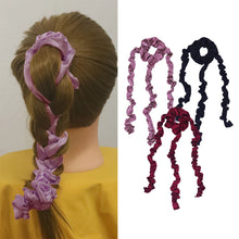 Load image into Gallery viewer, Silk Heatless Jellyfish Shaped Lazy Curling Stick Fried Dough Twists Braid Simple Hair Loop Big Wave Lazy Curling Artifact