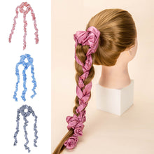 Load image into Gallery viewer, Silk Heatless Jellyfish Shaped Lazy Curling Stick Fried Dough Twists Braid Simple Hair Loop Big Wave Lazy Curling Artifact