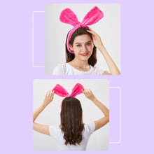 Load image into Gallery viewer, Headband Rabbit Ears Curling Hair Cute Curling Hair Device Hairdressing Hair Strap Non Heat Natural Curling Rod