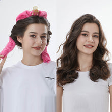 Load image into Gallery viewer, Headband Rabbit Ears Curling Hair Cute Curling Hair Device Hairdressing Hair Strap Non Heat Natural Curling Rod