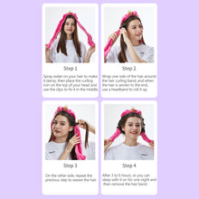 Load image into Gallery viewer, Headband Rabbit Ears Curling Hair Cute Curling Hair Device Hairdressing Hair Strap Non Heat Natural Curling Rod
