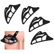 Load image into Gallery viewer, Eyetour Eyeshadow Tool Eye Shadow Template Silicone Eye Shadow Stamp Eyes Applicator Lazy Eyeshadow Fixer Makeup Tool