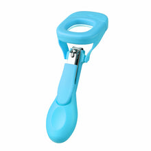 Load image into Gallery viewer, Baby Magnifying Glass Nail Clipper Baby Safety Care Anti Pinch Anti Splash Stainless Steel Children's Luminous Nail Clippers