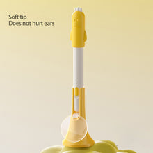 Load image into Gallery viewer, Children's Luminous Ear Spoon with Magnifying Glass Base Set Baby Silicone Ear Digging Tool Visible Ear Digging Spoon