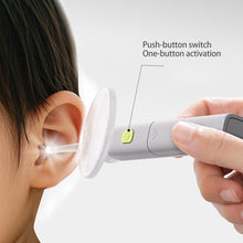Load image into Gallery viewer, Children's Ear Spoon with Magnifying Glass Tweezers Can Store Five Piece Set of Baby Ear Digging Tools Visible Ear Digging Spoon