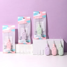 Load image into Gallery viewer, Compact and Portable Illuminated Ear Digging 3-piece Set with Light Visible Ear Digging Spoon Ear Picking Tool Cleaning Ear Scoop