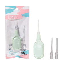 Load image into Gallery viewer, Compact and Portable Illuminated Ear Digging 3-piece Set with Light Visible Ear Digging Spoon Ear Picking Tool Cleaning Ear Scoop