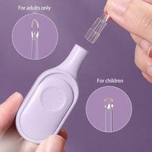 Load image into Gallery viewer, Compact and Portable Illuminated Ear Digging 3-piece Set with Light Visible Ear Digging Spoon Ear Picking Tool Cleaning Ear Scoop