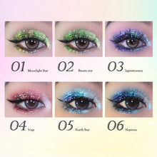 Load image into Gallery viewer, Liquid Fine Flash Chameleon Eye Shadow Sequins Glitter Powder Pearl Beauty Cosmetics Lying Silkworm Liquid Eye Shadow