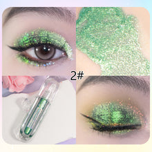 Load image into Gallery viewer, Liquid Fine Flash Chameleon Eye Shadow Sequins Glitter Powder Pearl Beauty Cosmetics Lying Silkworm Liquid Eye Shadow