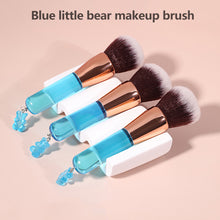 Load image into Gallery viewer, Blue Bear Single Makeup Brush Rapid Facial Shaping Powder Blusher Brush Foundation Make-up Brush Do Not Eat Powder Makeup Brush
