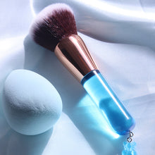 Load image into Gallery viewer, Blue Bear Single Makeup Brush Rapid Facial Shaping Powder Blusher Brush Foundation Make-up Brush Do Not Eat Powder Makeup Brush