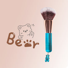 Load image into Gallery viewer, Blue Bear Single Makeup Brush Rapid Facial Shaping Powder Blusher Brush Foundation Make-up Brush Do Not Eat Powder Makeup Brush