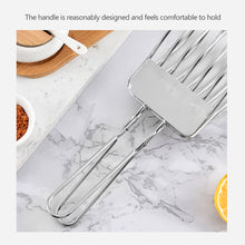 Load image into Gallery viewer, Finger-safe Cutting Tool Food Cutter Stainless Steel Meat Slicing Tongs for Bbq Kitchen Aid Beef Cutting Tool for Vegetables